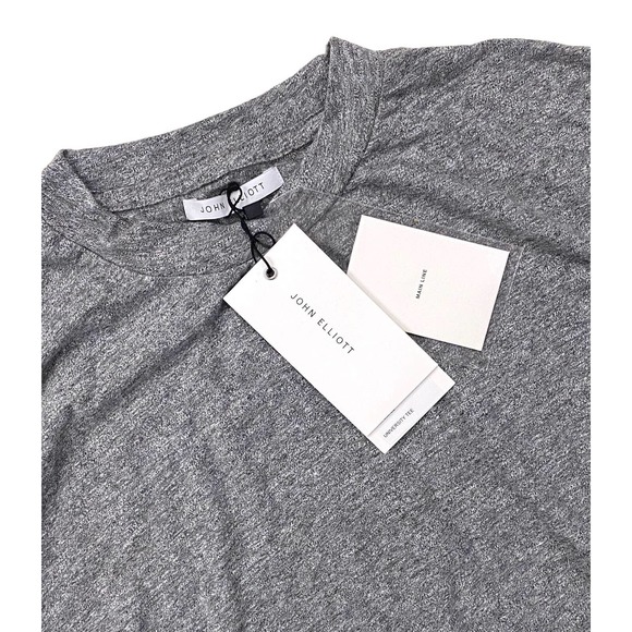 John Elliott Gray Short Sleeve Tee - Picture 2 of 7